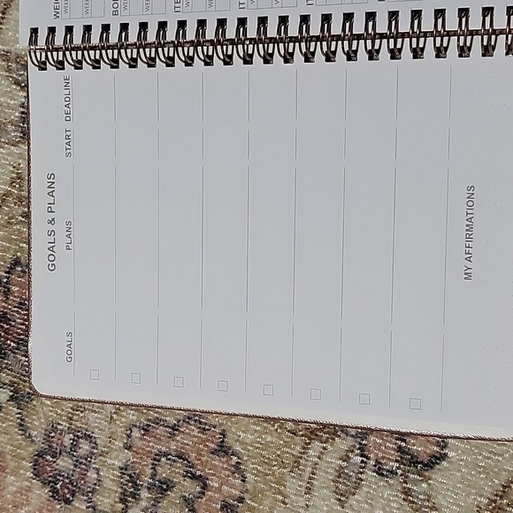 Fitness Planner/Journal - Picture 2 of 5